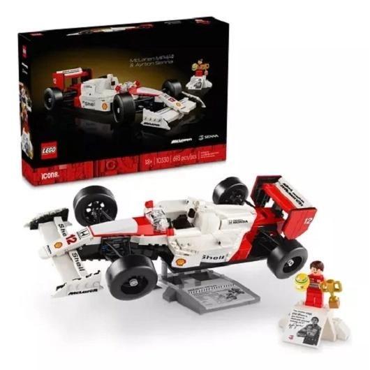 Imagem de Lego 10330 Icons - Mclaren Mp4/4 E Ayrton Senna Icones  693 peças