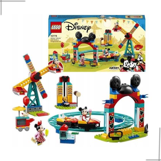 LEGO 10778 Disney Parque Diversões Mickey Minnie Pateta - Brinquedos de ...