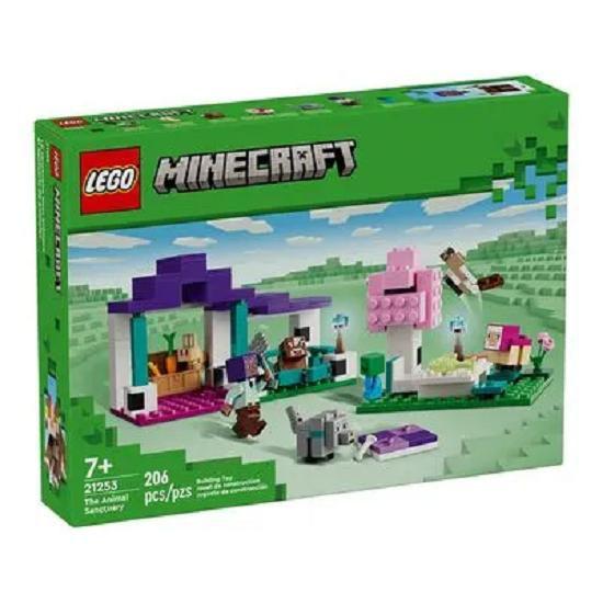 Imagem de Lego 21253 Minecraft O Santuário dos Animais -206 peças