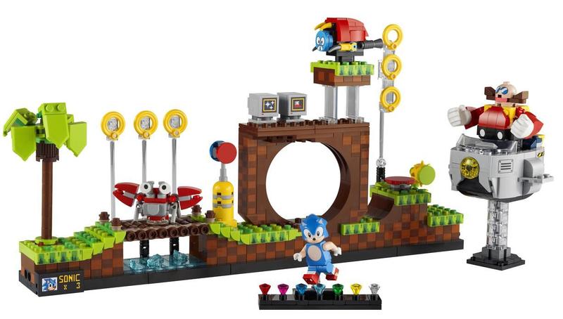 Imagem de Lego 21331 Sonic The Hedgehog Green Hill Zone Kit Construção