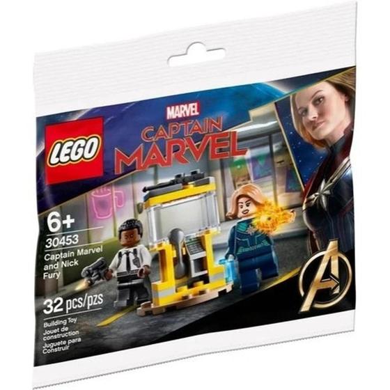 Imagem de Lego 30453 Capitã Marvel E Nick Fury