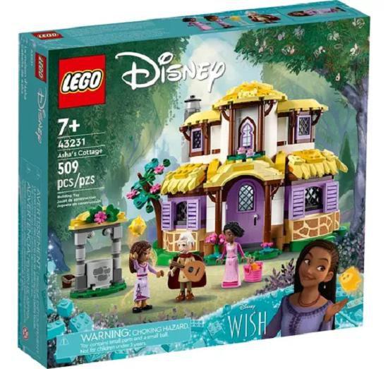 Imagem de Lego 43231 Disney Wish Casa Chalé De Campo De Asha  509 peças