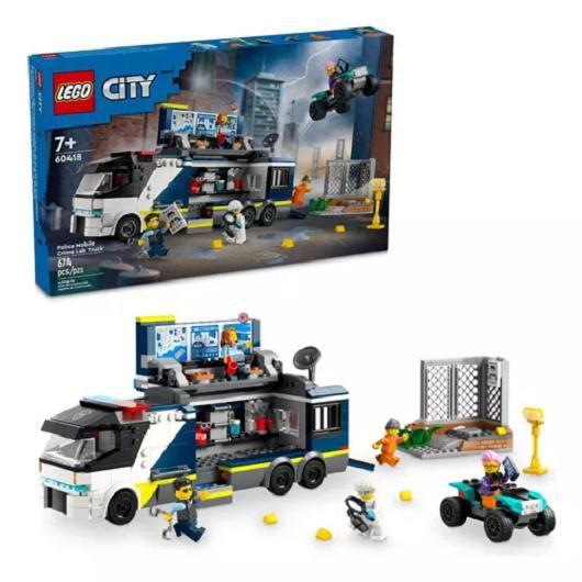 Imagem de Lego 60418 City Caminhão De Pericia Móvel Da Policia  674 peças