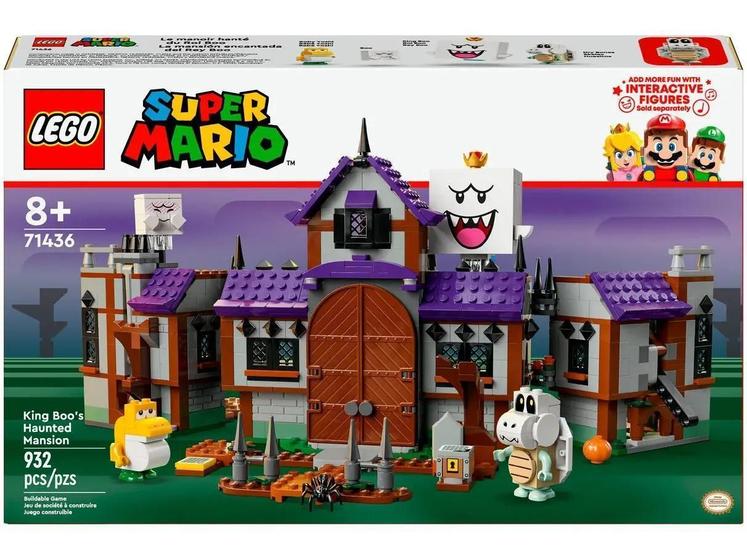 Imagem de Lego 71436 Super Mario Mansão Assombrada Do Rei Bu 932 Peças