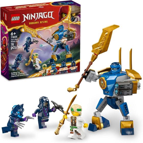 Imagem de Lego 71805 Ninjago - Pack De Combate Robô Do Jay