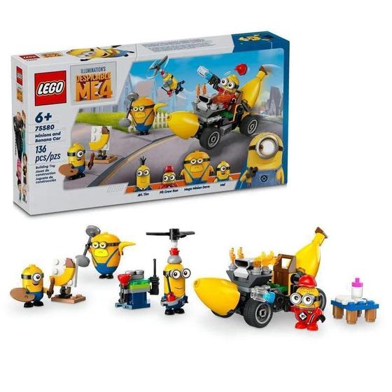 Imagem de Lego 75580 - Minions - Minions E Carro Banana