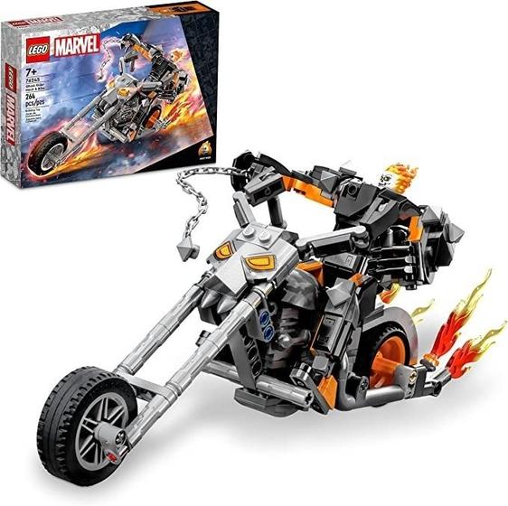 Imagem de Lego 76245 Super Heroes Marvel - Motoqueiro Fantasma Quantidade De Peças 264