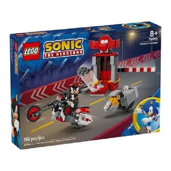 Lego 76995 Sonic - Fuga do Shadow The Hedgehog -196 peças Menor preço em Lego 76995 Sonic - Fuga do Shadow The Hedgehog -196 peças