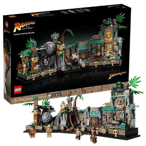 Imagem de Lego 77015 Indiana Jones o Templo do Idolo Dourado 1545 Pcs