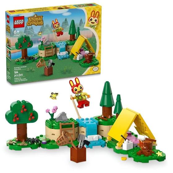 Imagem de Lego Animal Crossing Acampamento Da Bunnie 164 Pecas 77047