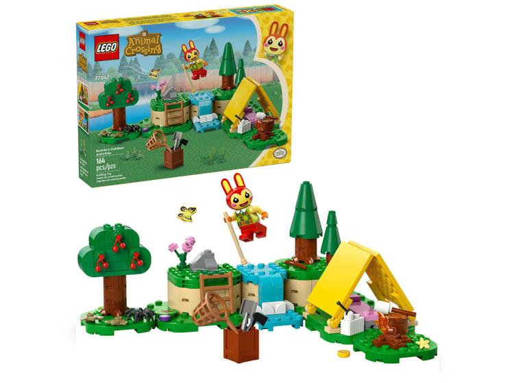 Imagem de LEGO Animal Crossing Acampamento da Bunnie 77047