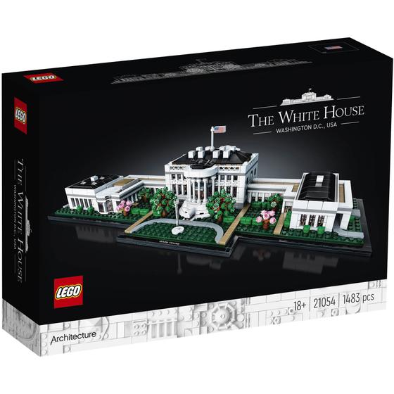 Imagem de Lego Architecture Playset A Casa Branca com 1483 Peças 21054