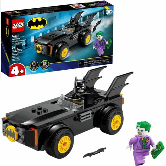 Imagem de LEGO Batman Perseguição de Batmóvel C/ Coringa 54Pçs 4+76264