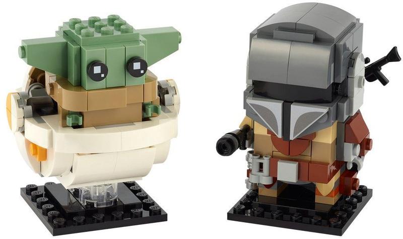 Lego Brick 'H'Eadz Star Wars The Mandalorian & The Child 75317 / 295 Pcs Menor preço em Lego Brick 'H'Eadz Star Wars The Mandalorian & The Child 75317 / 295 Pcs