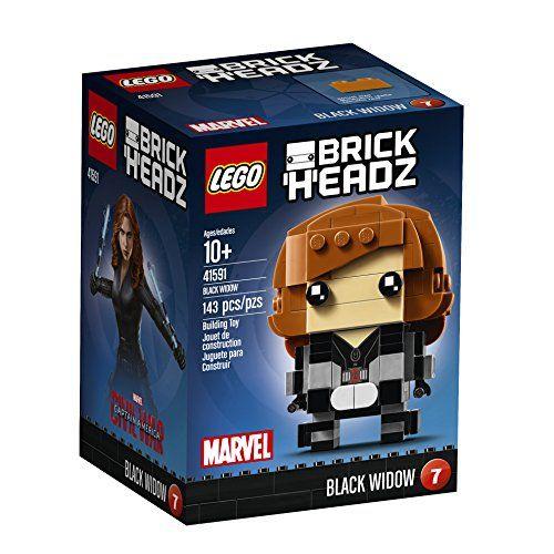 Imagem de LEGO BrickHeadz Viúva Negra 41591 Kit de Construção