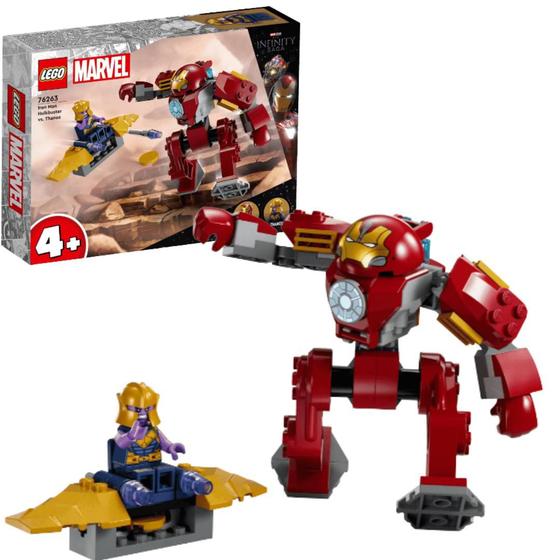 Imagem de LEGO Caça Hulk do Homem de Ferro Vs. Thanos 66Pçs 4+ 76263