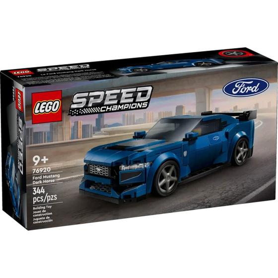 Imagem de Lego Carro Esportivo Ford Mustang Dark Horse 344 Peças 76920