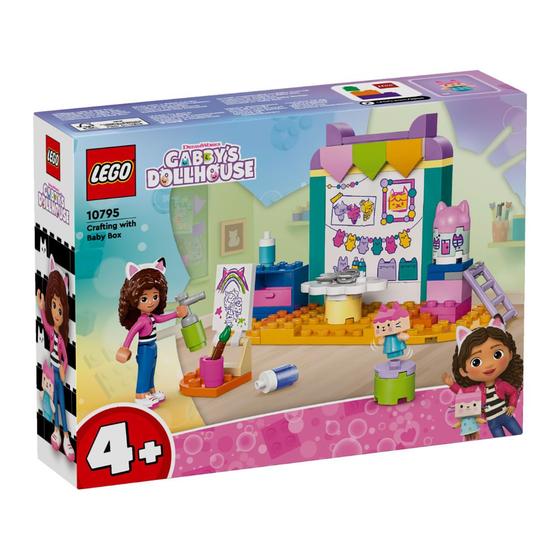 Imagem de LEGO Casa da Gabby - Artesanato com Baby Box - 60 Peças - 10795