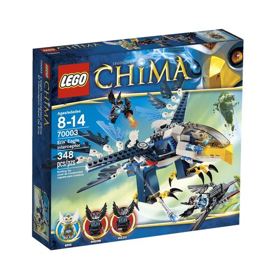 Imagem de LEGO Chima Eris Eagle Interceptor - Brinquedo de Construção com 3 Minifiguras