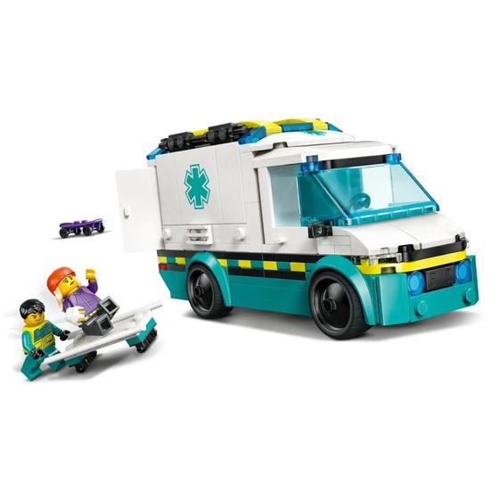 Imagem de Lego City Ambulancia De Emergencia - 60451