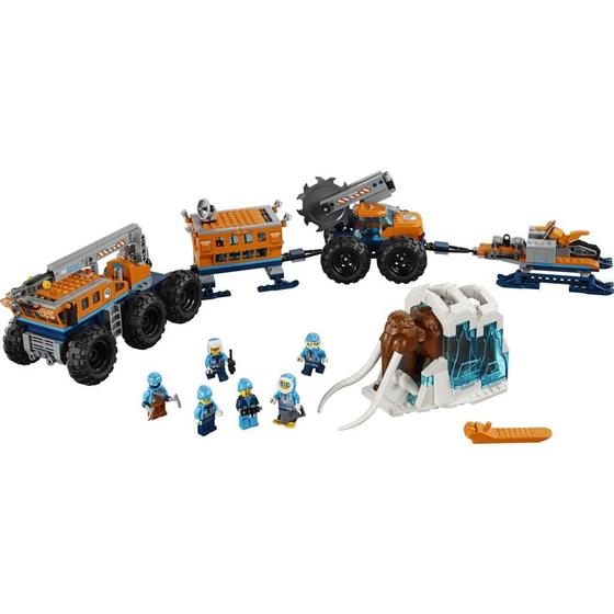 Imagem de LEGO City Arctic Explorador Móvel Base Brinquedo, Guindaste Vehicl