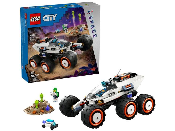 Imagem de LEGO City Astromóvel Explorador Espacial e Vida - Alienígena 60431 311 Peças