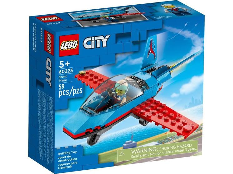 Imagem de Lego City Avião De Acrobacias 59 Peças - 60323