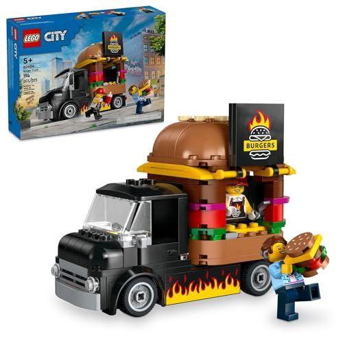 Imagem de LEGO City Burger Truck Toy Building Set 60404