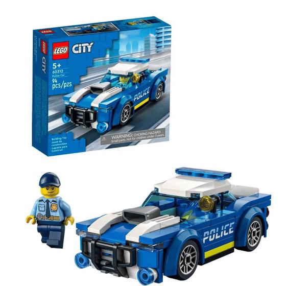 Imagem de LEGO City Carro de Polícia 94 Peças 5+ 60312