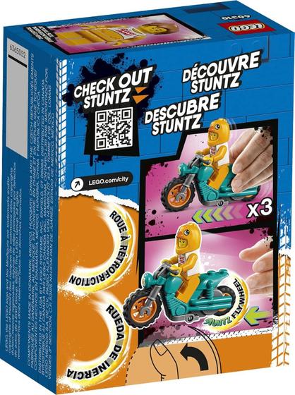 Imagem de Lego city chicken stunt bike 10 peças 60310