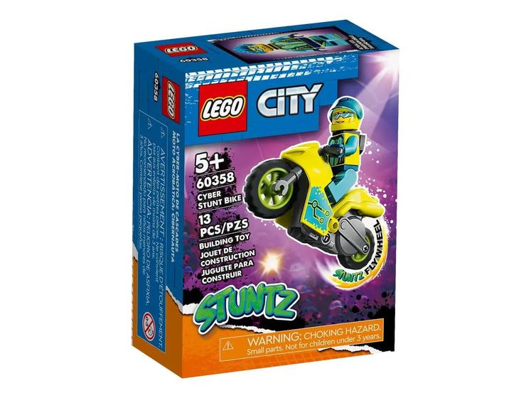 Imagem de LEGO City - Cibermoto de Acrobacias - Stuntz - 60358