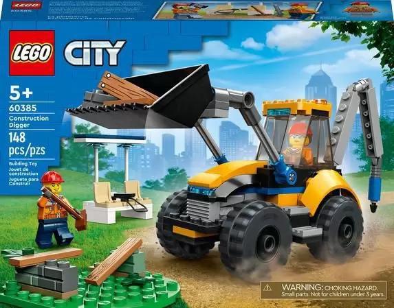 Imagem de Lego City Escavadeira De Construção 60385