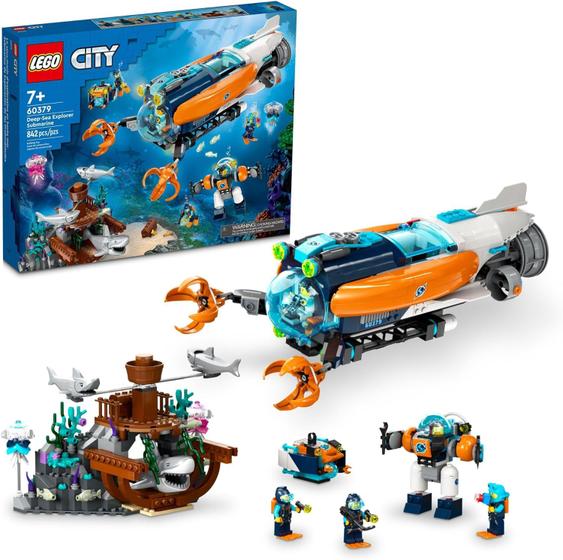 Imagem de LEGO City Exploration - Submarino Explorador do Fundo do Oceano - 60379