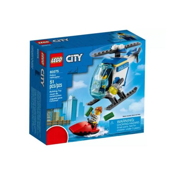 geur Kroniek Tien LEGO City Helicóptero de Polícia Perseguição 4+ Lego 60275 - Brinquedos de  Montar e Desmontar - Magazine Luiza