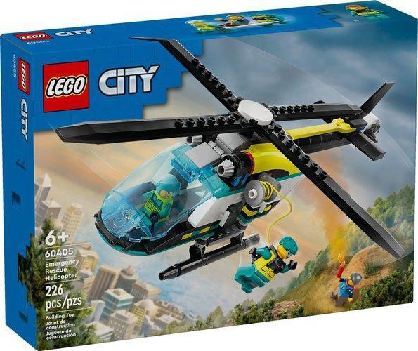 Imagem de Lego City Helicóptero De Resgate De Emergência 60405