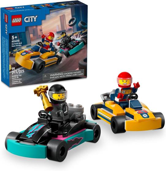 Imagem de Lego City Karts e Pilotos de Corrida 60400