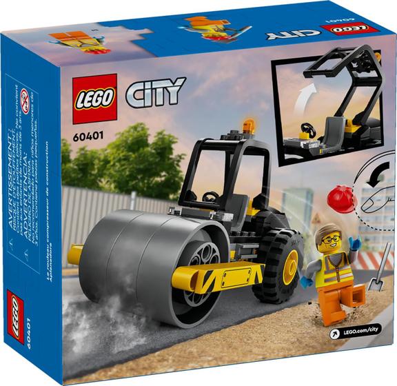 Imagem de LEGO City - Máquina de Construção Rolo Compressor - 60401