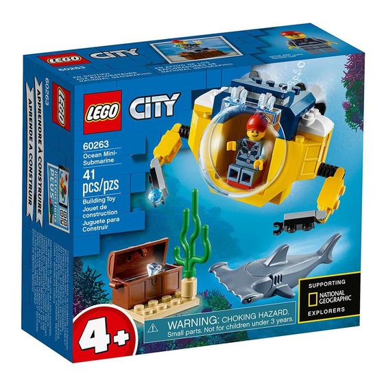 Imagem de LEGO City - Mini-Submarino Oceânico - 60263