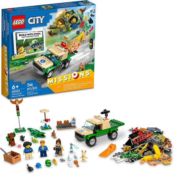 Imagem de LEGO City - Missões de Resgate de Animais Selvagens 60353