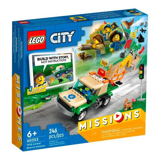 Imagem de LEGO City - Missões de Resgate de Animais Selvagens - 60353