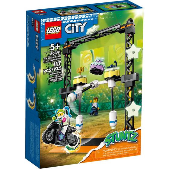 Imagem de Lego City O Desafio De Acrobacias Chocante 60341 117pcs