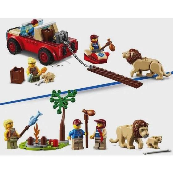 Imagem de Lego City Off-Roader para Salvar Animais Selvagens 60301