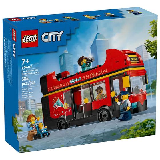 Imagem de Lego City Ônibus Turístico Vermelho Dois Andares 60407