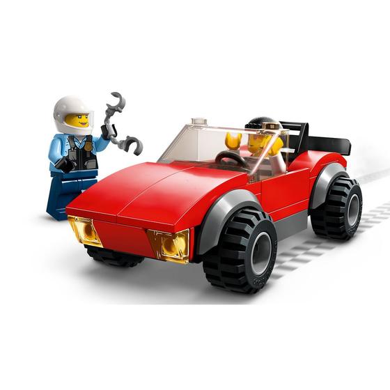 Imagem de Lego City - Perseguição de Carro com Moto da Polícia - 59 Peças - Lego