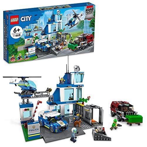 Imagem de LEGO City Police Station 60316 Brinquedo de construção para crianças, 