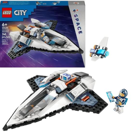 Imagem de Lego City Space Nave Espacial Interestelar 240 Peças 6+60430