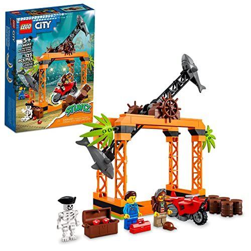 Imagem de LEGO City Stuntz The Shark Attack Stunt Challenge 60342 Building Toy Set for Boys, Girls and Kids Ages 5+ (122 Peças)