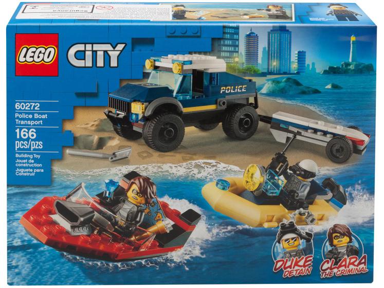 Imagem de LEGO City Transporte de Barco Polícia Elite