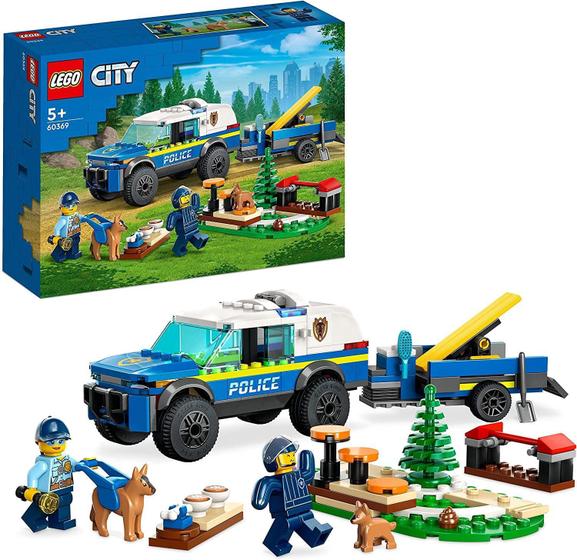 Imagem de Lego City - Treinamento Móvel De Cães Policiais - 60369