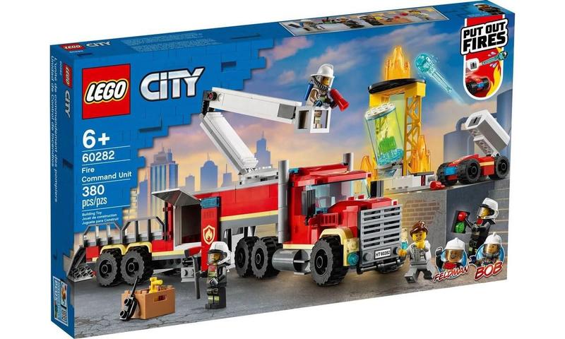 Imagem de Lego City Unidade De Controle De Incêndios 380 Peças 60282